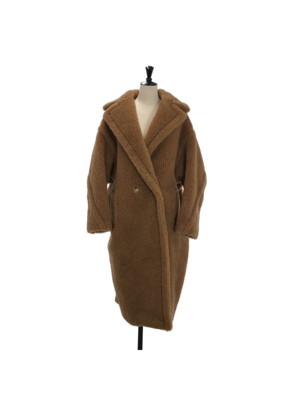 Max Mara Teddy Fleece Icon Coat Brown S